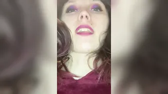 Giantess admires the small man ( for sale on OF)