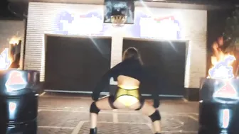 I cum on BEST FIRE TWERK | by YevgeniaTheDancer
