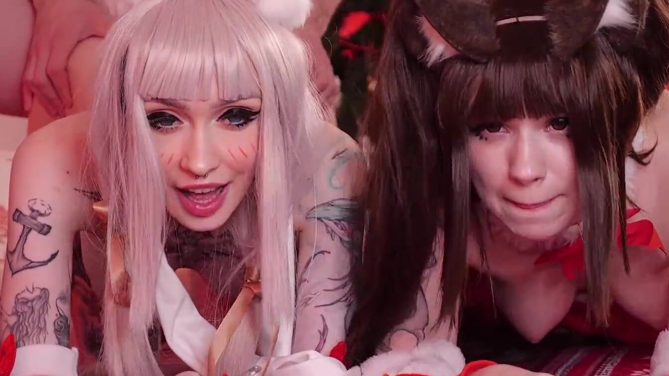 Chocola and Vanilla from Nekopara finally found real dicks for real  satisfaction - CUT movie 4kPorn.XXX