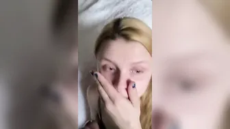 Lover blowing my penis