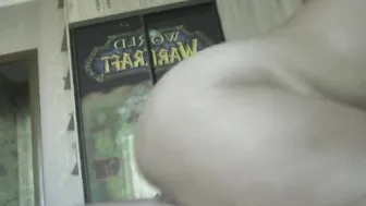 A fan of the world of warcraft fucks a friends