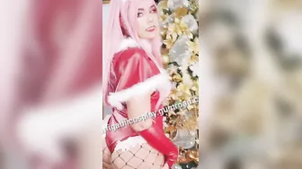 Zerotwo Christmas cosplay