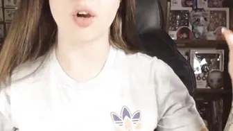 While Watching porn video – Beautiful With Big Tits Masturbates