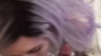 double penetration Bimbo Blows Penis Using Screwed Machine | Peg Lovers