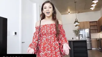 Dad Crush - Babe Young Goddess Offers Her Tight Juicy Pussy To Her Lusty Stepdad To Earn The Vehicle Keys
