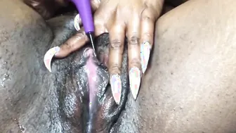 Squirting Leaking Bushy Cunt