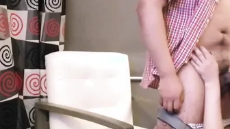 La estudiante caliente