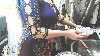 Punjabi Maid Pounded inside Kitchen By Owner With Clear Audio