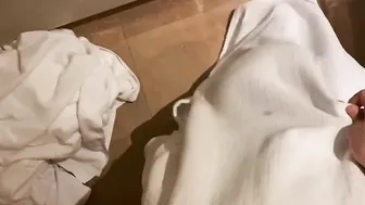 Crazy Sexy Fucked and quick Jizzed into Hotel restroom -Who is Lilly