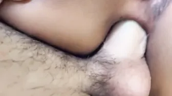 Morning Anal on the Couch - Amateur oriental Anal Hoe WMAF
