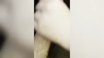 She didnt want I cum inside her mouth. Too late