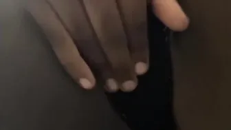 African snatch masturbation and toying