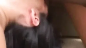 Interracial anal threeway skank banged