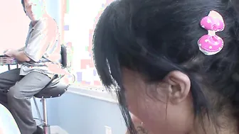 Inked 18 year old Momoko fucks mature penis with Cutie cum