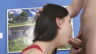 Dark Haired Amateur Euroteen Goddess Stripped Out Of Her G-String
