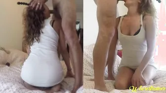 First Anal Turns to Painal pov Splitscreen