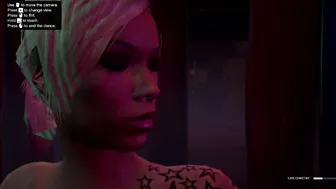 GTA five at Strepclub getting Lap Dance