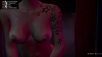 GTA five at Strepclub getting Lap Dance