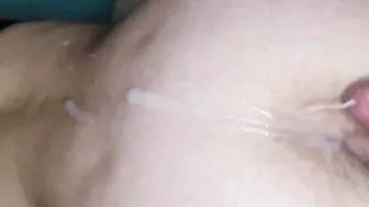 Jizzed on Eves asshole