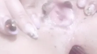 【まんこくぱぁ】指でおまんこを広げてぽっかり穴あき奥まで丸見えオナニー　ヒクヒクケツ穴にディルドをブチ込むアナニー大好き変態女子素人自撮り変態痴女②
