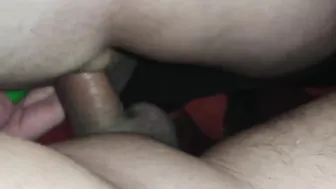 Cougar Cum inside Tights after Intensive Rubbing