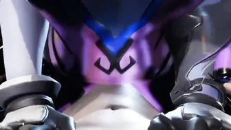 The widowmaker breaks the spaceship and has to pay the mechanic with her company