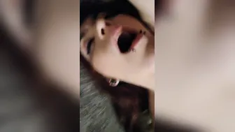 point of view Big Titted milf Getting New Years Fucking and Has Multiple Orgasms