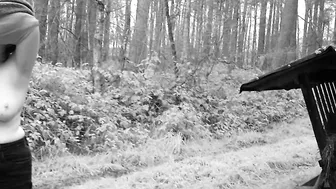 Titslapping caught on wildcam