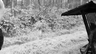 Titslapping caught on wildcam