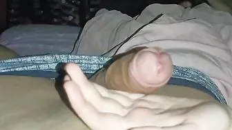 My ex-wife loves to jerk me off at night with