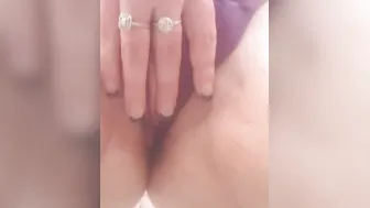 Housewife Public Pee and Having Fun