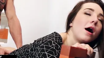 Naught 18 Year Old Seduces Stepdaddy At Work