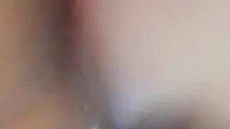 Twat creaming while parents are into the next room