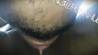Eat that snatch up Suck that clitoris right daddy