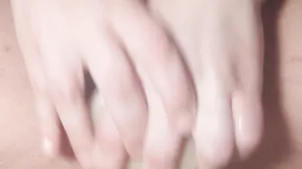 Gigantic thick into snatch close up
