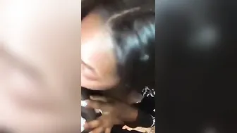 Thot Blowing two cocks