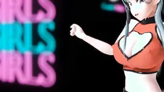 【MMD R-teen SEX DANCE】NAUGHTY WHITE BAE SE激しいセックスX[MMD R-18]