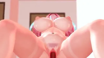 【MMD R-teen SEX DANCE】GIRL RIDE INSANE DICK EJACULATES INSTANTLY激しいセックス[MMD R-18]