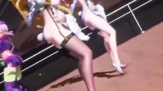 【MMD R-teen SEX DANCE】HOT PASSENGER READY TO GOT HUGE SUCK激しいセックス[MMD R-18]