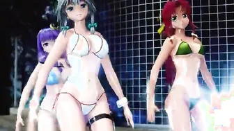 【MMD R-teenagers SEX DANCE】SWEET TEMPTATION GREAT DELICIOUS BUTTOCKS EXTREME SATISFACTION おいしいお尻 [MMD]
