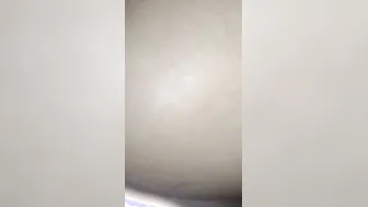 charming dark haired with huge booty getting fuck at her parents house