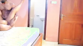 KFC Delivery Bro Knocked on the Door as I Pounded my Ex-Wife - Naked Delivery