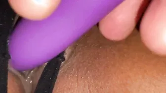 Making her cum and cream