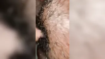 Black BBW dicked by white dick