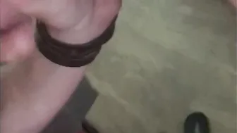 Bimbo ex-wife getting her face screwed and deepthroats after cum