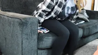 TSM - Amber lets me worship her foot before smothering me with them