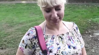 EVA ENGEL: Bareback Banged With Trucker On A Parking Lot