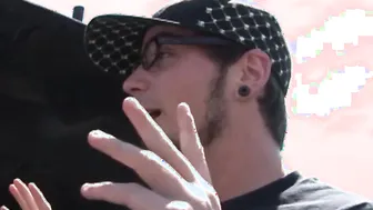 Hispanic Big Titted black Amina give fellatio and fucks with Dane