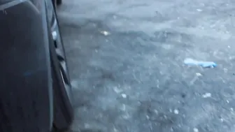 Barely Legal Pull Over For Outdoors Fucked Inside Vehicle