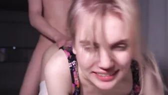 Stepsister – Rough Vagina Banged Huge Penis and Cum inside